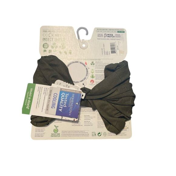 Buff Gaitor Multifunctional Headwear Military Green Coolnet UV Insect Shield - Picture 2 of 2